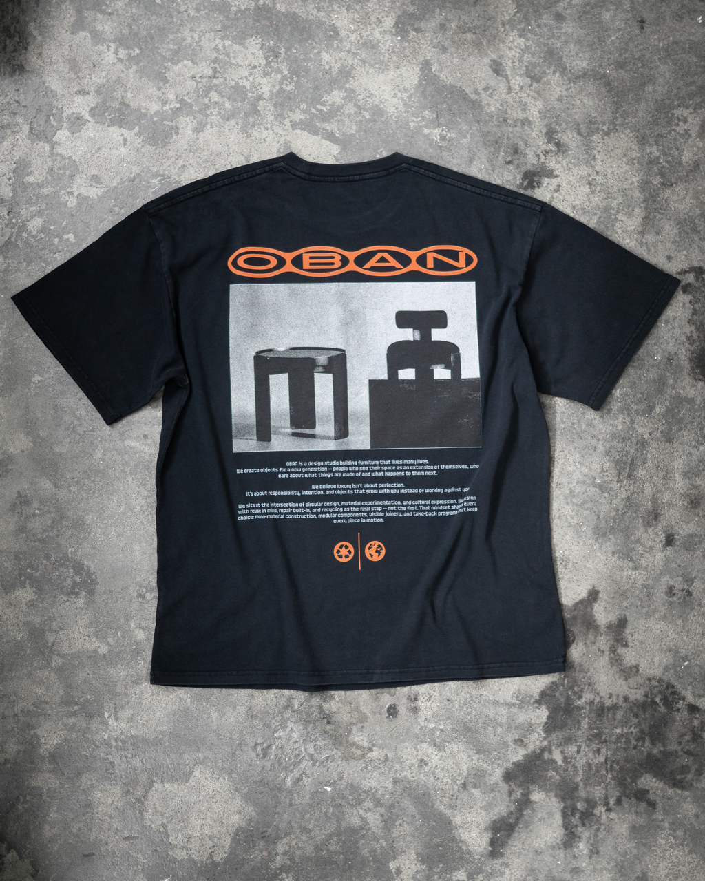 Series 01 Tee Black